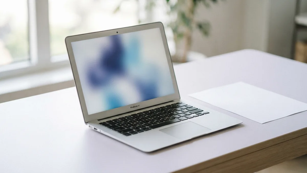 Images embedded in PDF files Laptop beside blank paper, showing the difference between page and image content