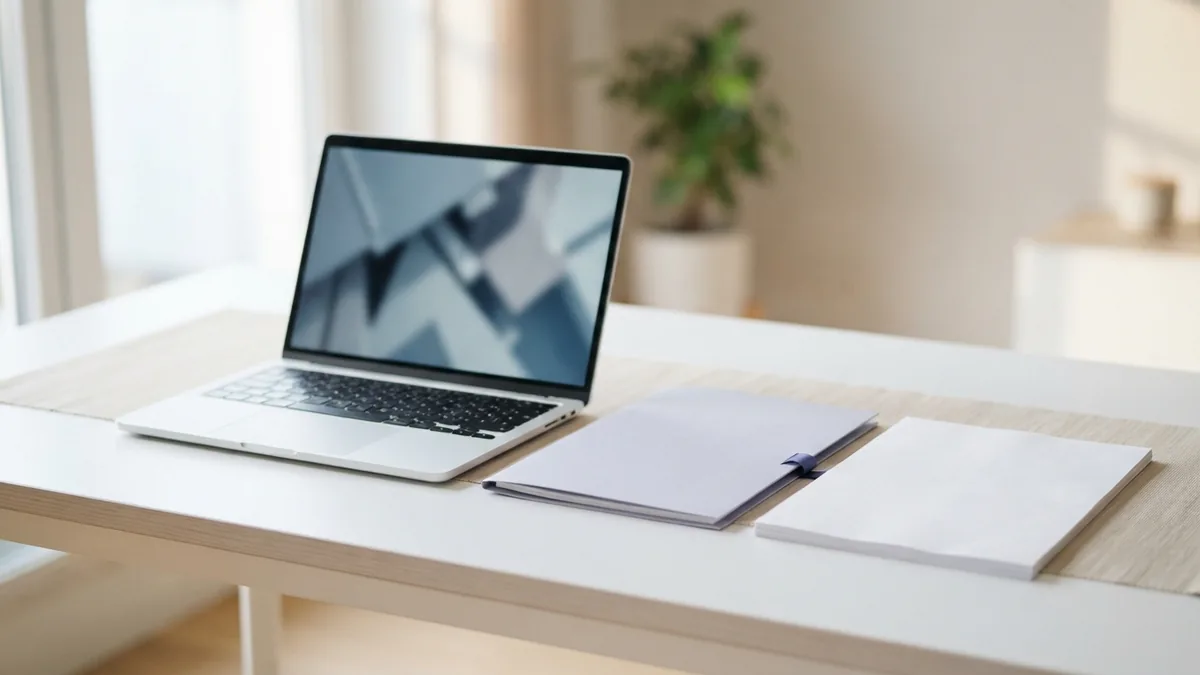 Keeping related PDF files together Laptop and related PDF documents grouped together for simple workbook sharing