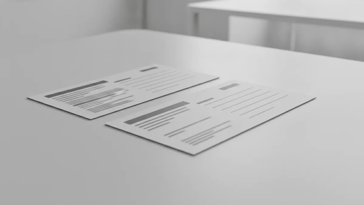 Readability and branding Side-by-side PDF page look demonstrating improved readability