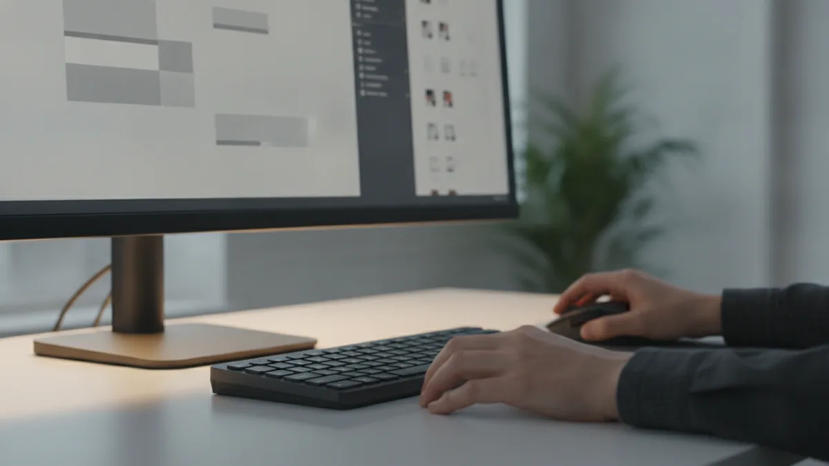Manual copy and paste Typing in a document editor while pasting content from a PDF