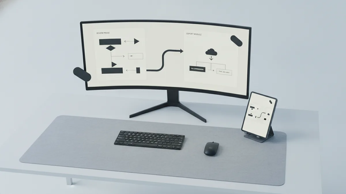 Bluebeam export workflow Planning document workflow representing export from a review app