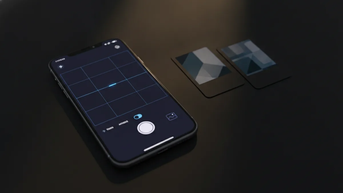 What HEIC files are like Smartphone and photo cards illustrating HEIC image files on Apple devices.