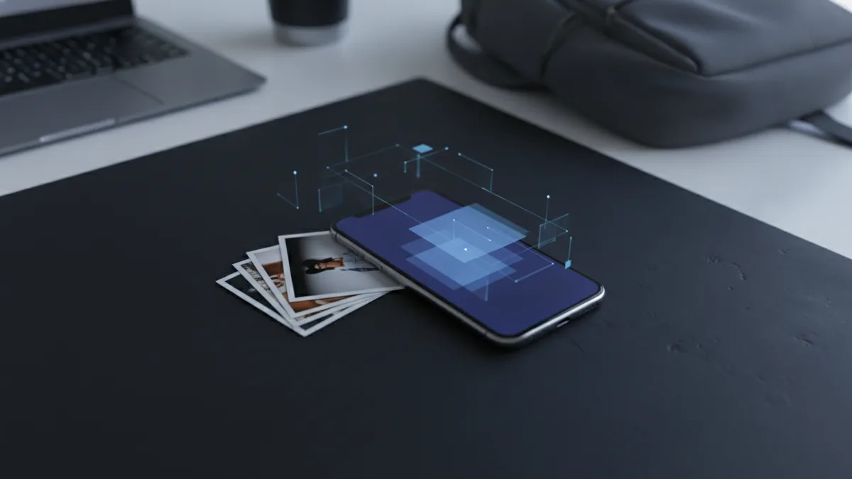 Phone and photos ready to export multiple images as one PDF