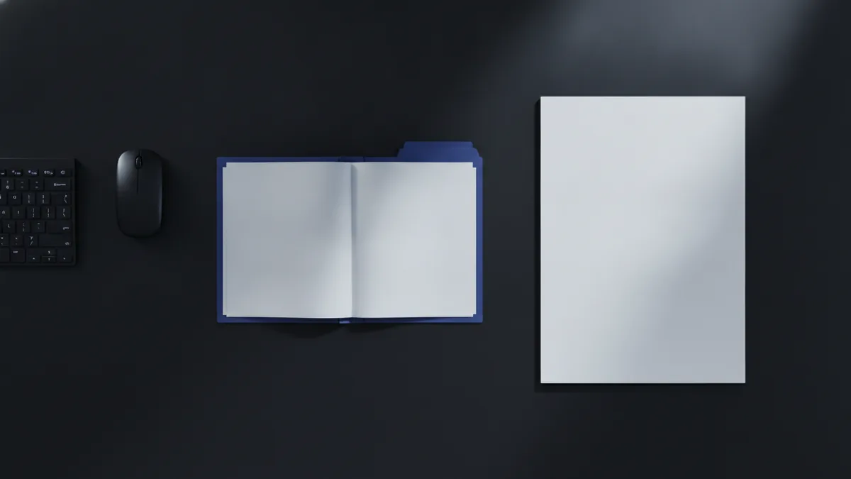Top-down view showing the workflow for creating signable PDFs