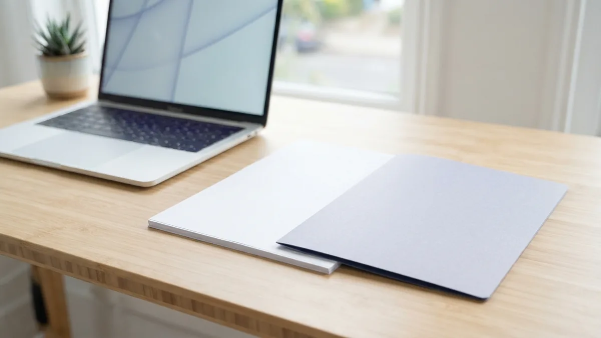 Blank papers grouped beside a folder to show how ZIP files organize multiple PDF documents
