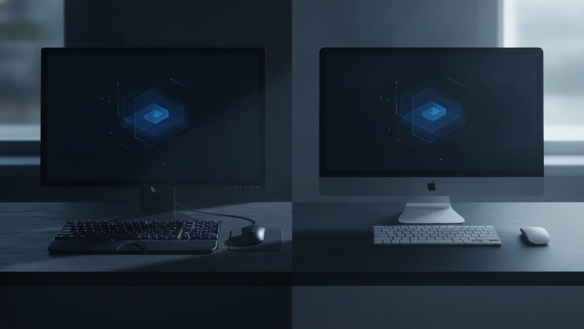 Windows and Mac differences Comparing PDF editing on Windows and Mac setups.