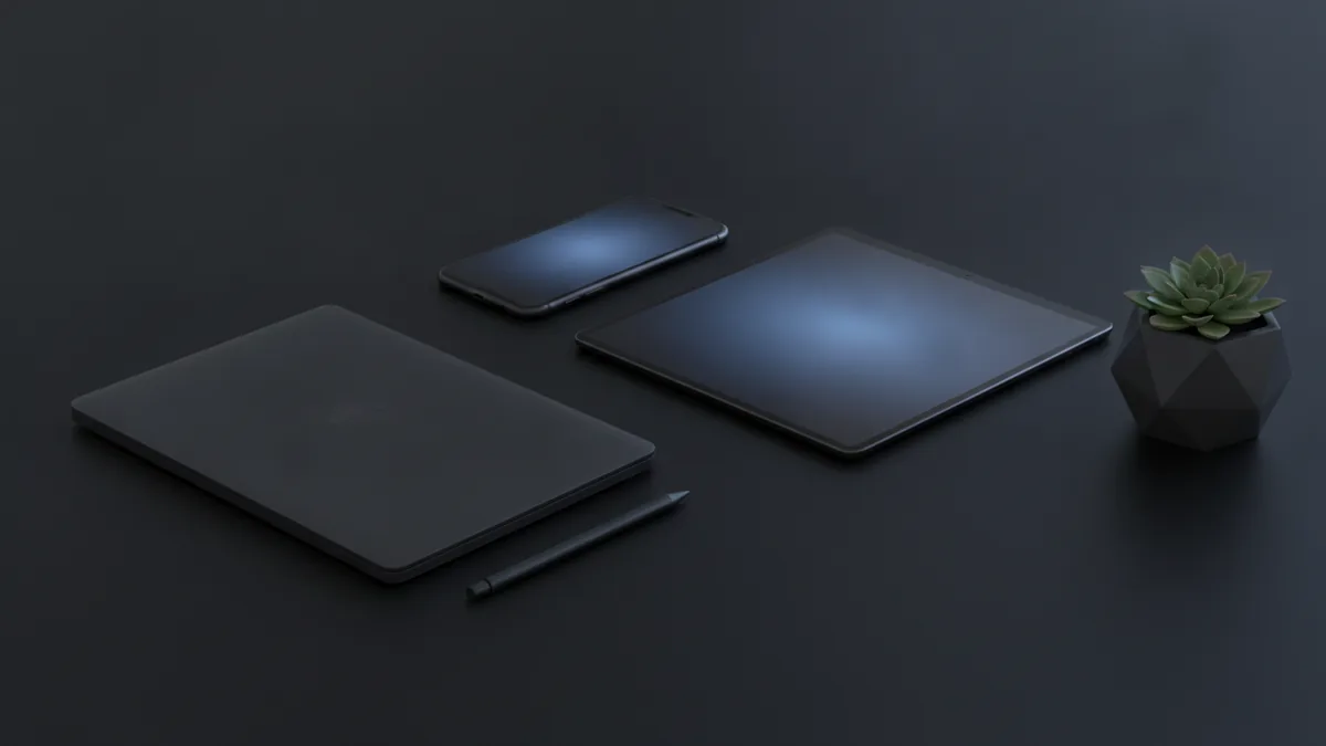 Desk scene suggesting comparing Android PDF editing tools