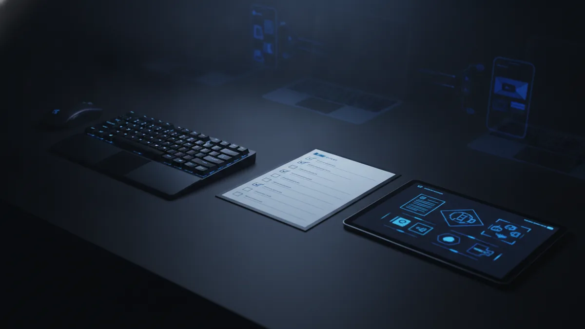 Document security workflow setup with tools ready to protect a PDF.