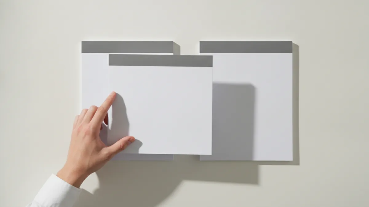 Placing pages in order to create one combined PDF document