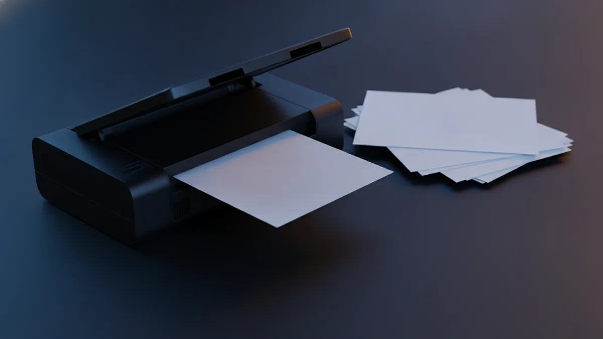 Why pages come out sideways Scanner and mixed paper pages showing why PDFs need rotation