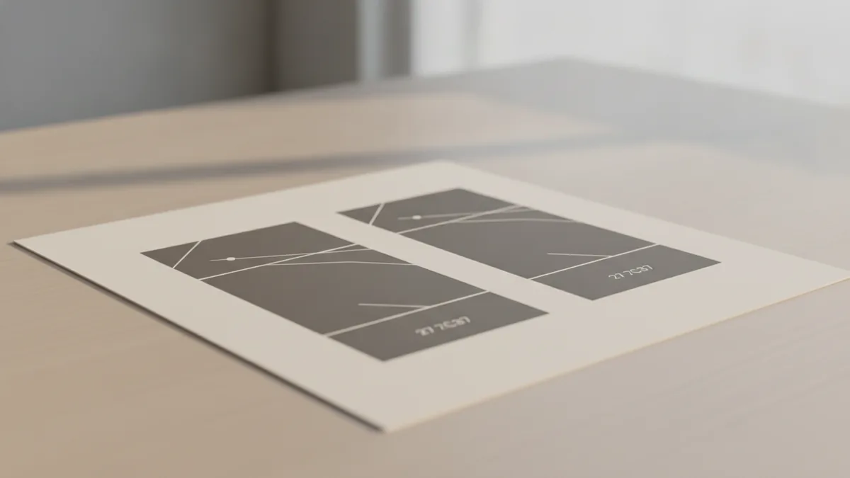 A neatly aligned two-up print layout with clear readable text blocks.