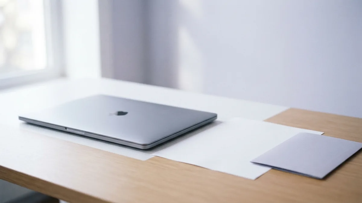 Options for printing a protected PDF Laptop and blank document showing options for printing a protected PDF