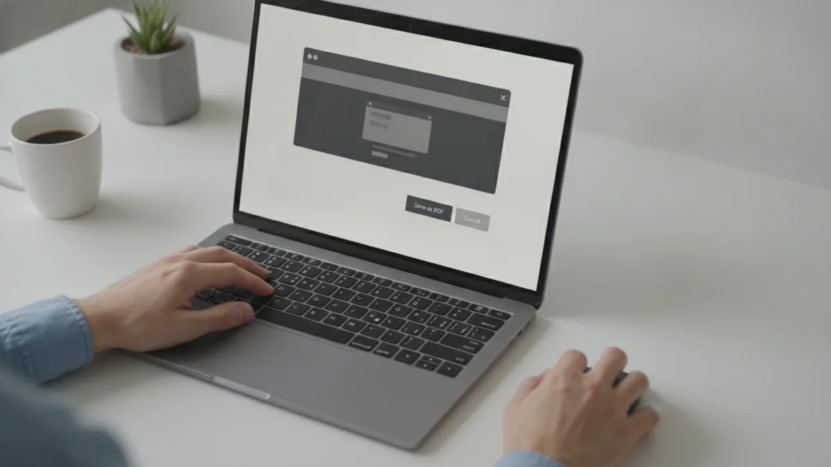 Chrome and Firefox printing Using browser print controls to save a webpage as a PDF