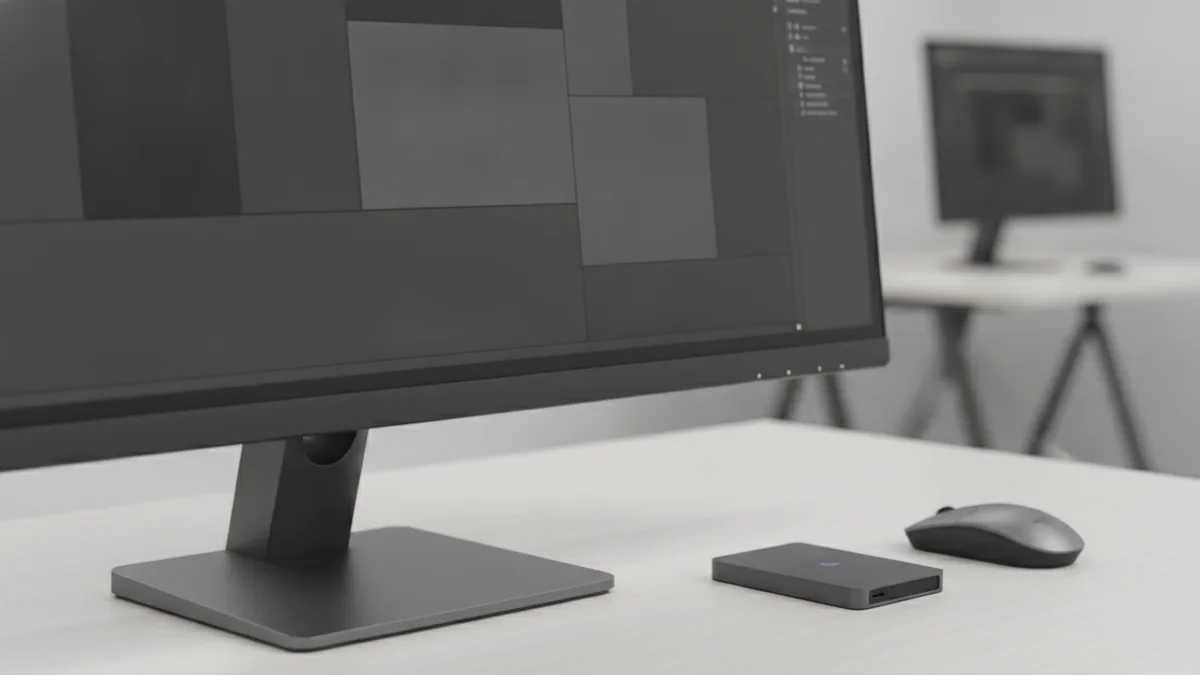 Designer preparing a Photoshop document for PDF export