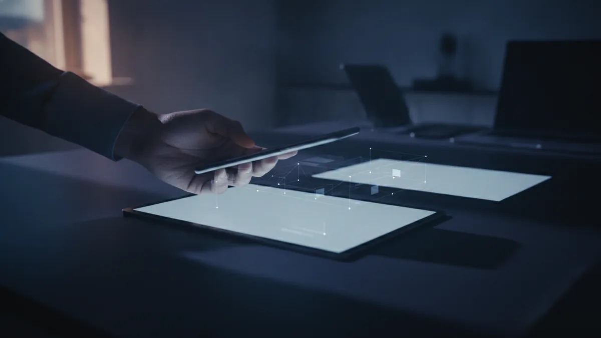 Scan multiple pages cleanly Phone above a document to scan pages into one multipage PDF