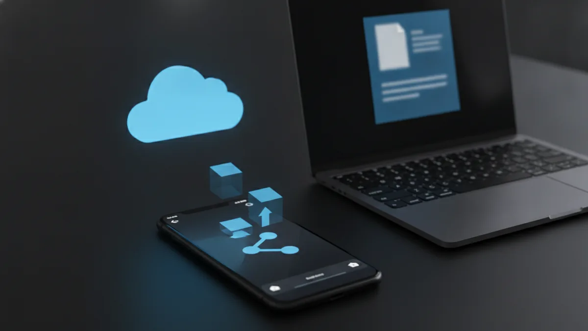 Share a PDF link instead Sharing a PDF using a cloud storage link in a text message
