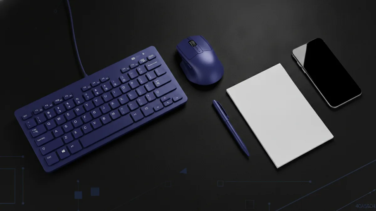Keyboard and mouse setup for changing default apps in Windows 10.