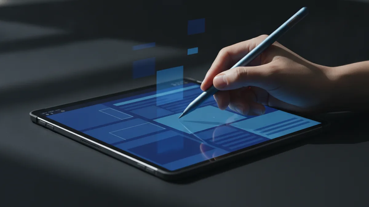 Place your signature carefully Placing a signature in a PDF using a stylus for accuracy