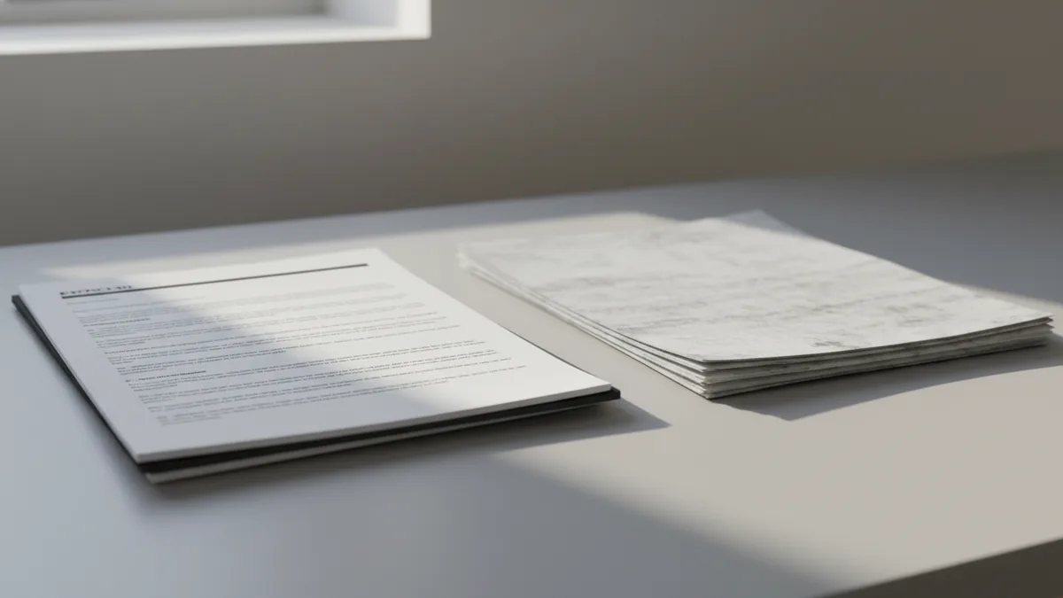Text vs scanned PDF distinction Text-based and scanned pages showing differences in PDF content
