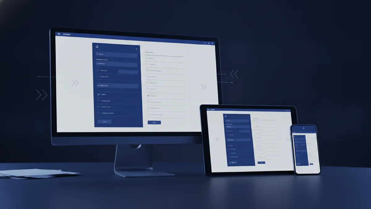 Completed fillable PDF checked across desktop and mobile devices