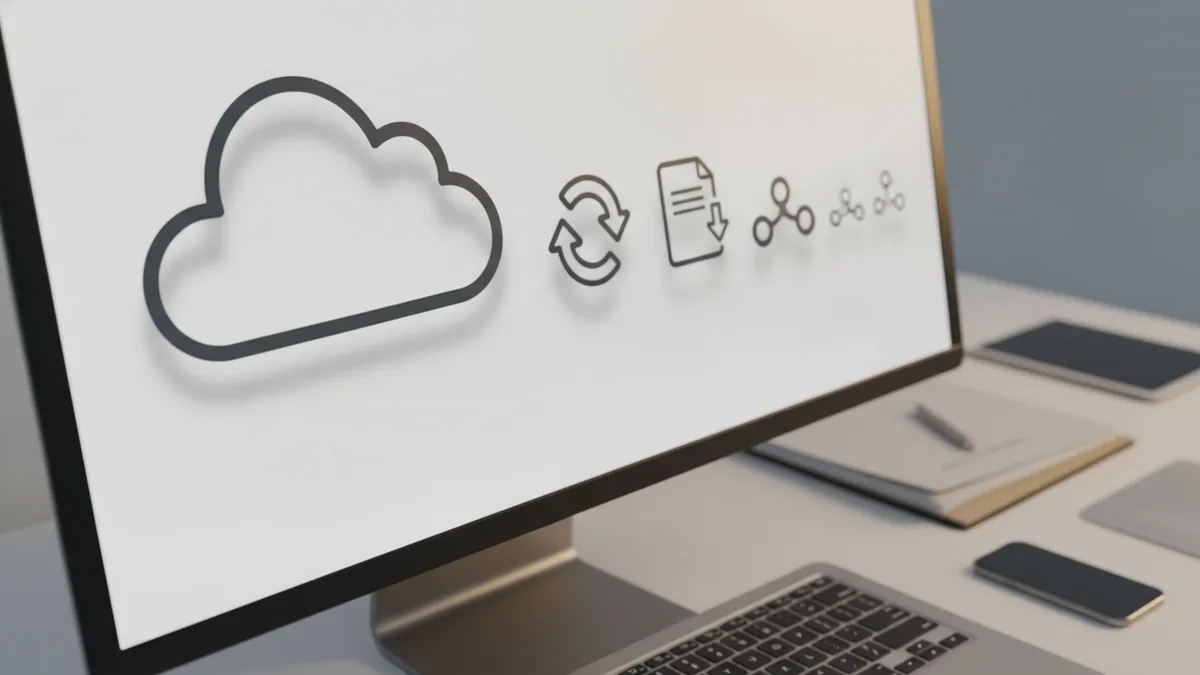 Vector PDFs scale cleanly Set of crisp outline icons displayed at multiple sizes